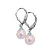 French Clip Freshwater Pearl Earrings – Peach