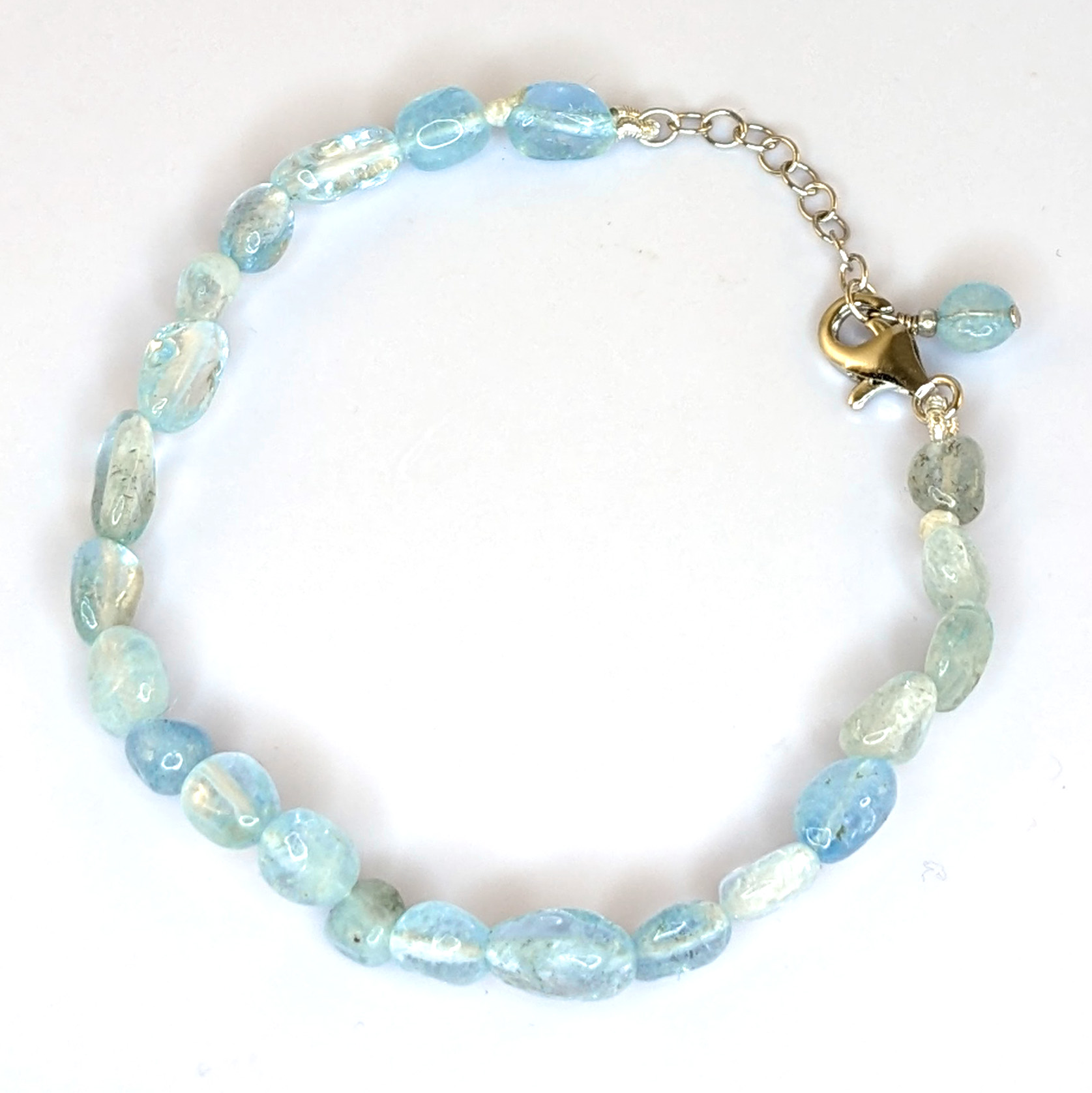 WONDER Aquamarine Crystal Healing Bracelet – TBALANCE CRYSTALS